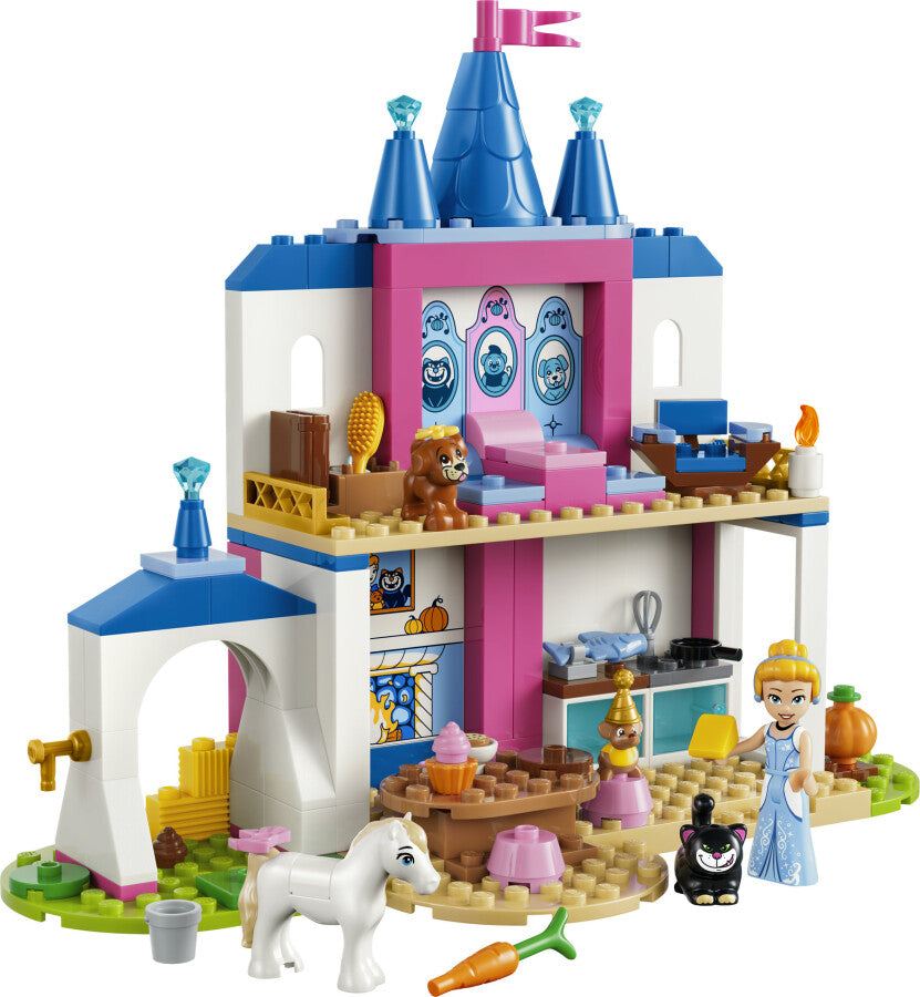 LEGO Disney Sindirella Hayvan Dostları Şatosu 43283 - 149 Parça Yapım Seti