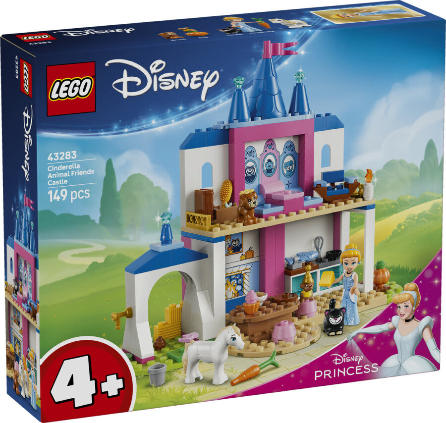 LEGO Disney Sindirella Hayvan Dostları Şatosu 43283 - 149 Parça Yapım Seti