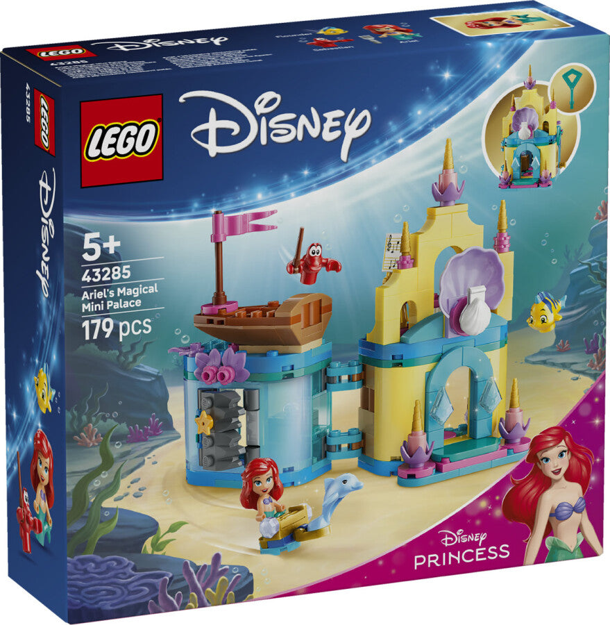 LEGO Disney Princess Ariel'in Sihirli Mini Sarayı 43285 - 179 Parça Yapım Seti