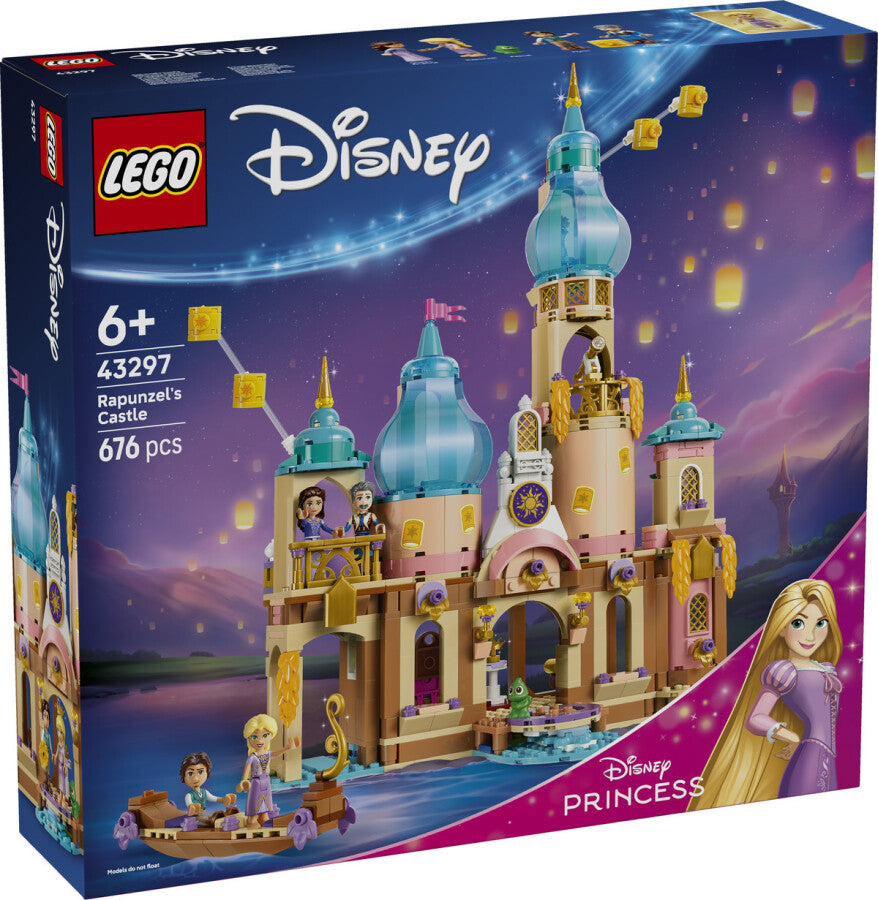 LEGO Disney Rapunzel'in Şatosu 43297 - 676 Parça Yapım Seti