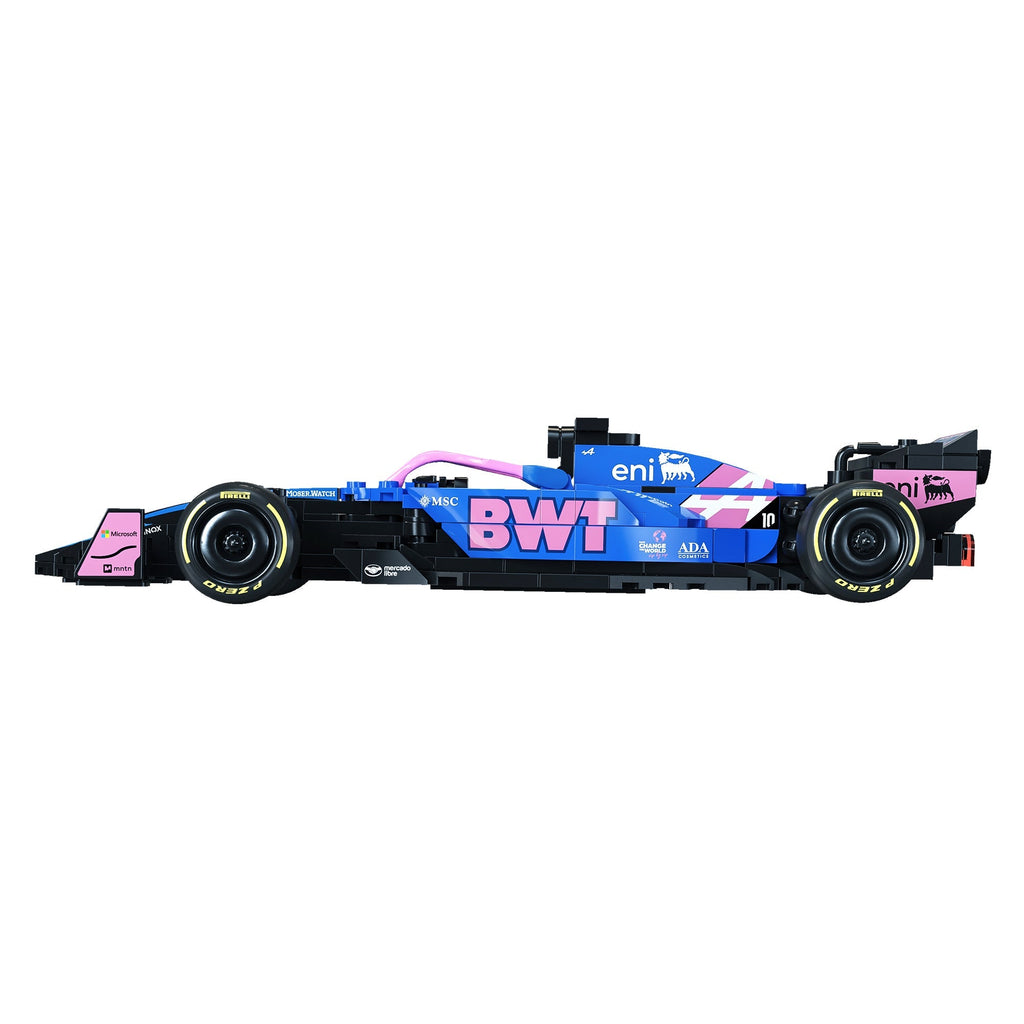 CaDA C55024W BWT Alpine F1 A525 Yapı Bloğu Model Araç Seti - 1:24 Ölçek, 300 Parça, 8+ Yaş