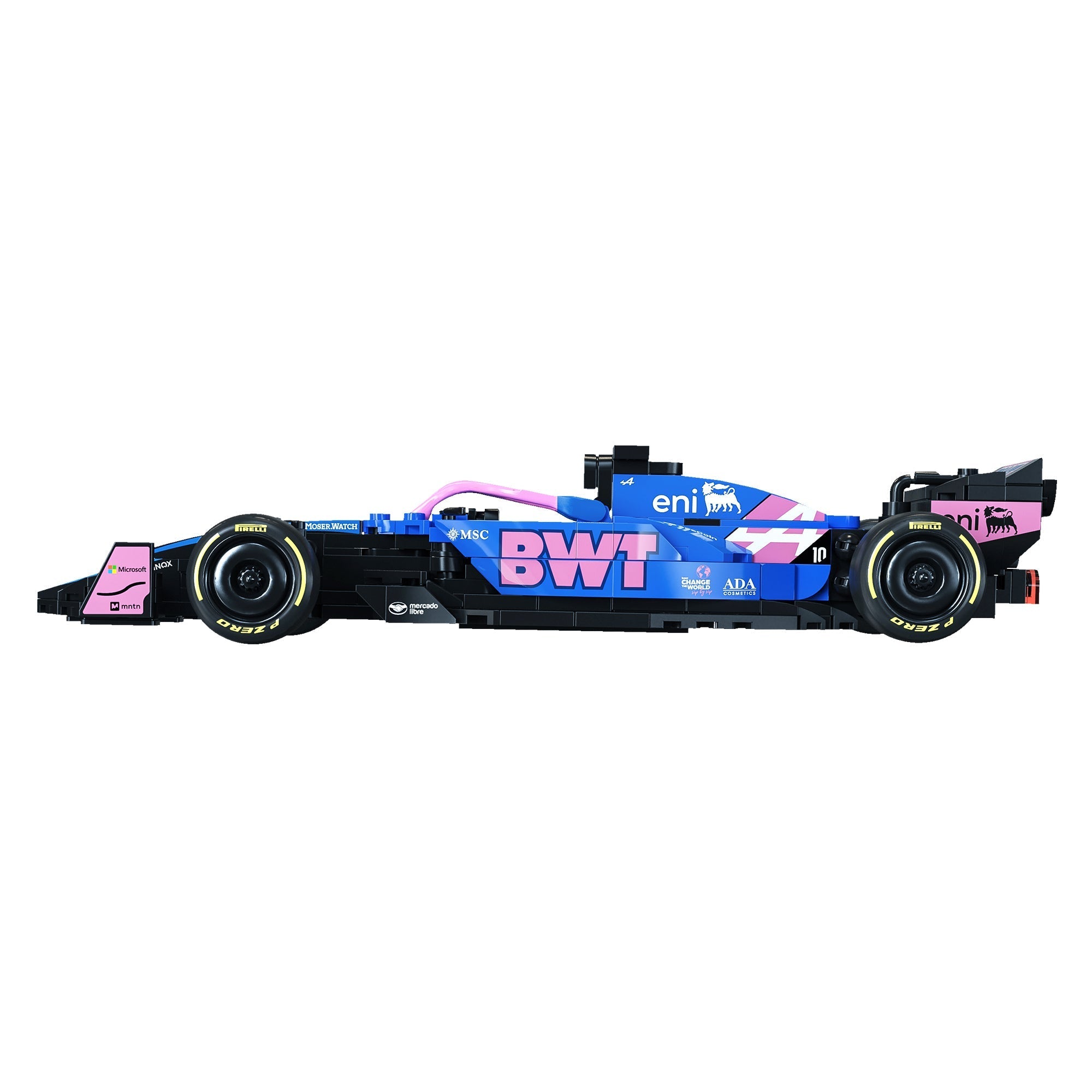 CaDA C55024W BWT Alpine F1 A525 Yapı Bloğu Model Araç Seti - 1:24 Ölçek, 300 Parça, 8+ Yaş