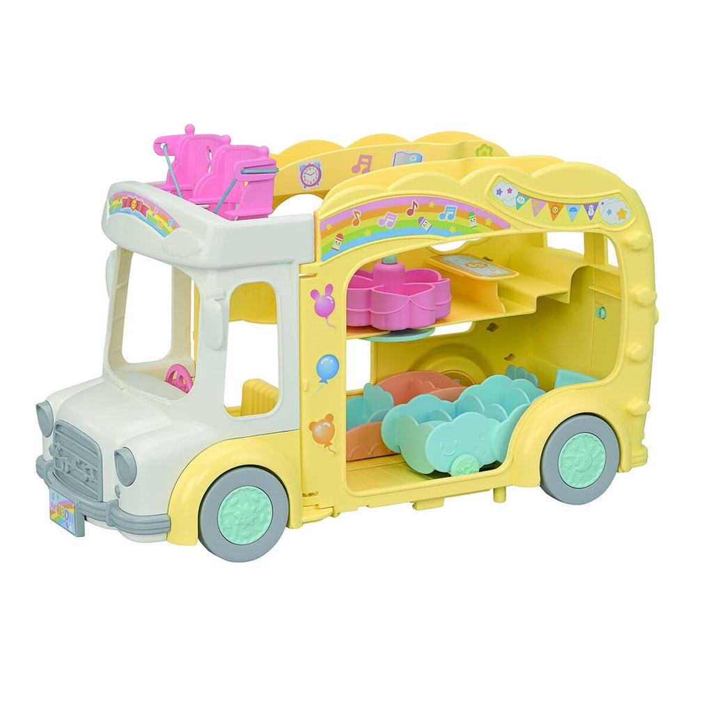 5744 Sylvanian Families Gökkuşağı Anaokulu Otobüsü (figürler dahil değil)+3 yaş