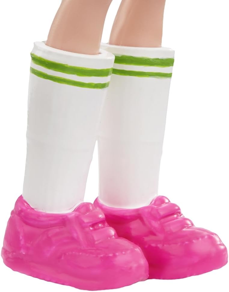 Polly Pocket Tekli Mini Bebek - Polly (Mor Çizgili Üst & Mavi Ceket)