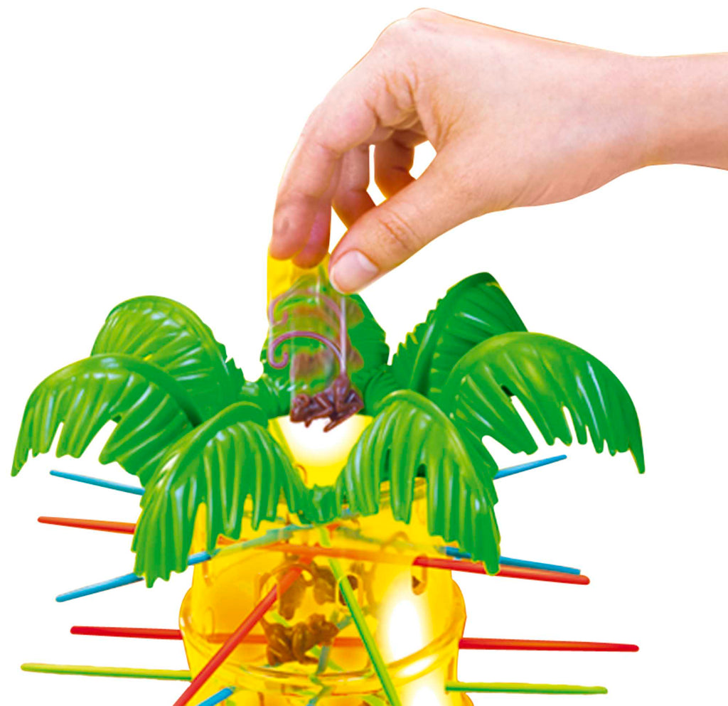 Tumblin’ Monkeys Oyunu, Maymun Oyun Parçaları, Çubuklar ve Oyun ünitesi ile Birlikte Öğrenmesi Kolay, 5 Yaş ve Üzeri Çocuklar İçin Mattel Games 52563