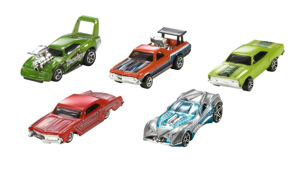 Hot Wheels 10'lu Araba Seti - Geniş Ürün Yelpazesi, 1:64 Ölçek Metal Araçlar - 54886