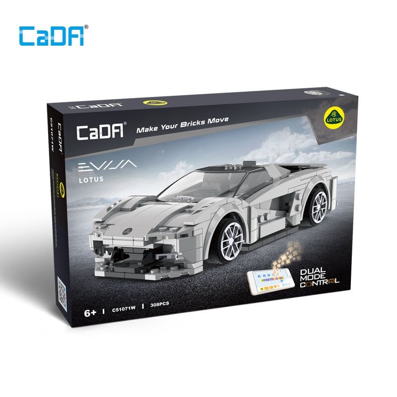 CaDA Lotus Evija Uzaktan Kumandalı Yapı Bloğu Yarış Arabası – 308 Parça (C51071W)