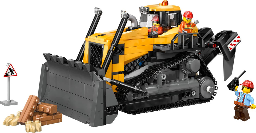 LEGO City Sarı Buldozer 60466 - 682 Parça İnşaat Yapım Seti (8+ Yaş)