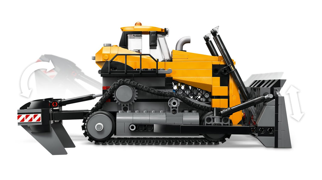 LEGO City Sarı Buldozer 60466 - 682 Parça İnşaat Yapım Seti (8+ Yaş)
