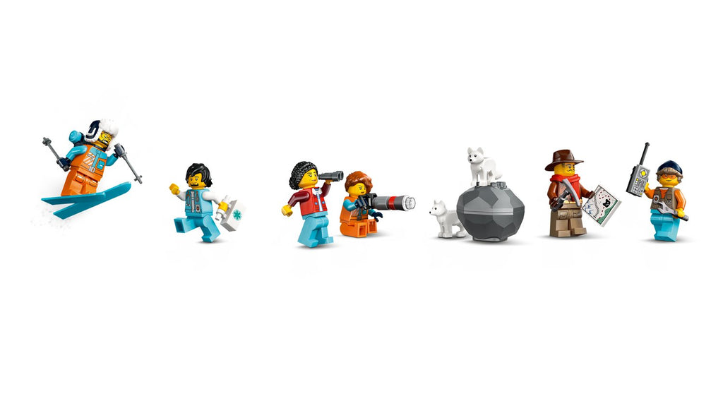 LEGO City Kaşif Treni 60470 - Uzaktan Kumandalı Kutup Ekspresi Yapım Seti, 1517 Parça, +7 Yaş