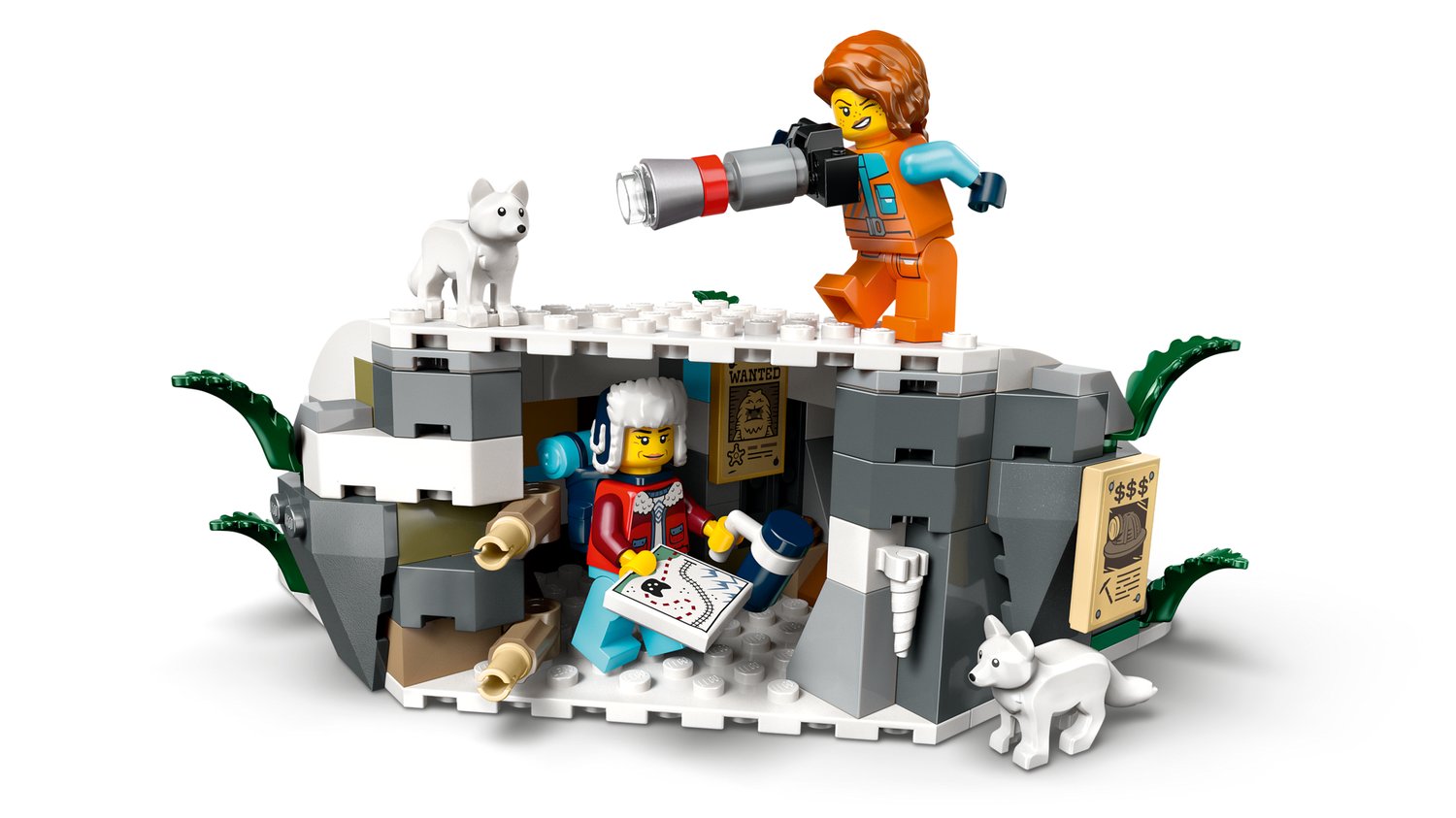 LEGO City Kaşif Treni 60470 - Uzaktan Kumandalı Kutup Ekspresi Yapım Seti, 1517 Parça, +7 Yaş