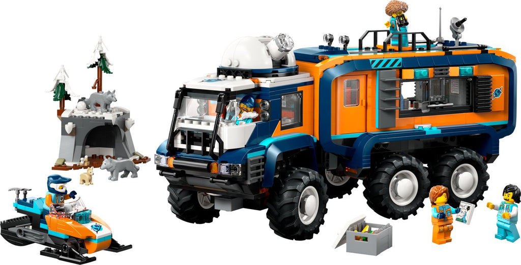 LEGO City Kutup Keşif Kamyonu 60471 - 1064 Parça Yapım Seti, Kutup Kaşifi, +8 Yaş