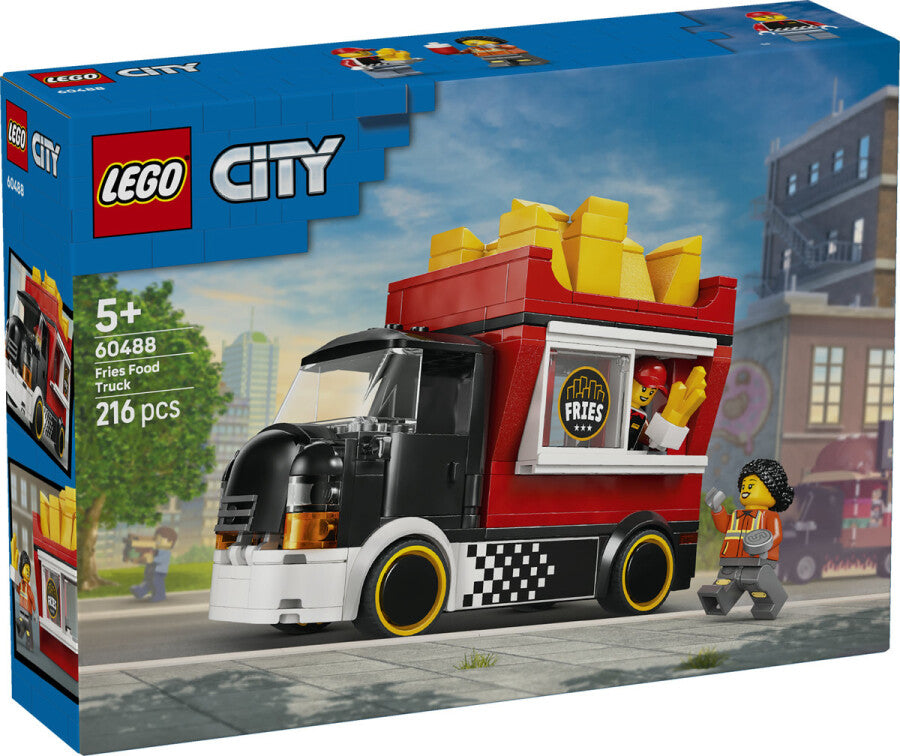 LEGO City Patates Kızartması Kamyonu 60488 - 216 Parça Yapım Seti