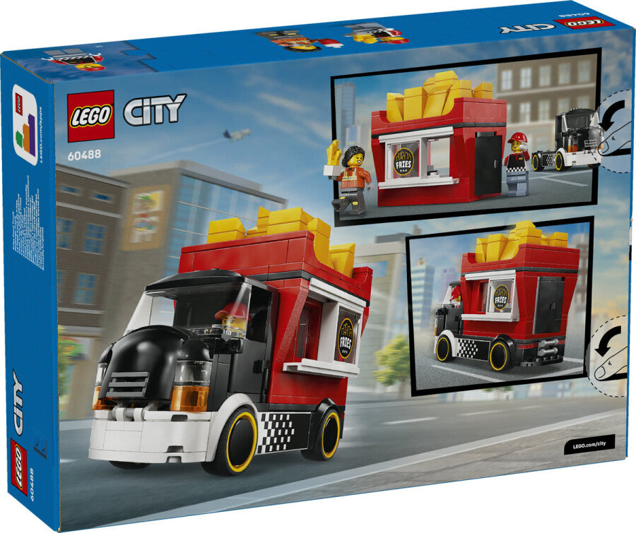 LEGO City Patates Kızartması Kamyonu 60488 - 216 Parça Yapım Seti