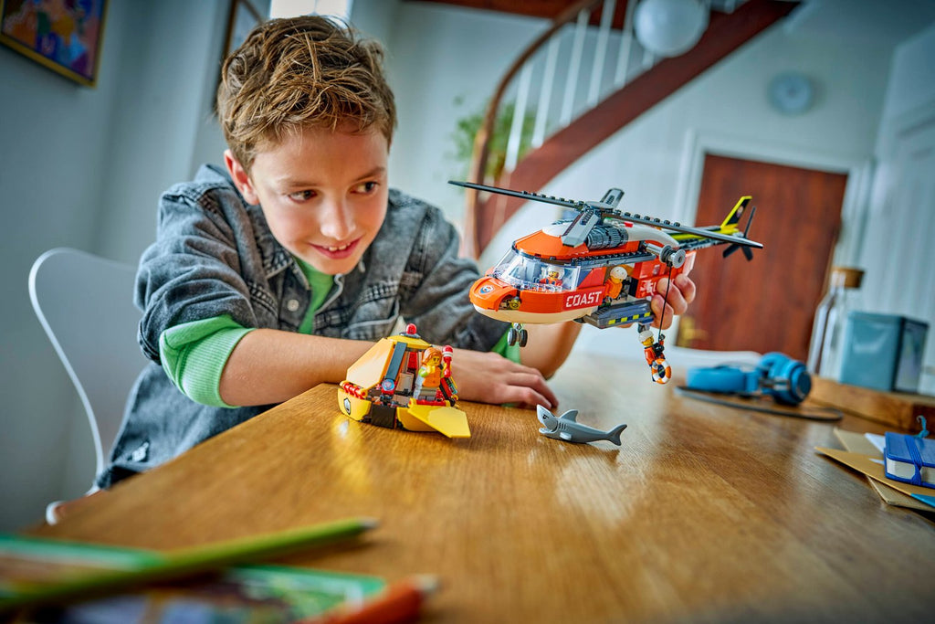 LEGO City Sahil Güvenlik Helikopteri (60503) - 551 Parça Yapım Seti, 7+ Yaş