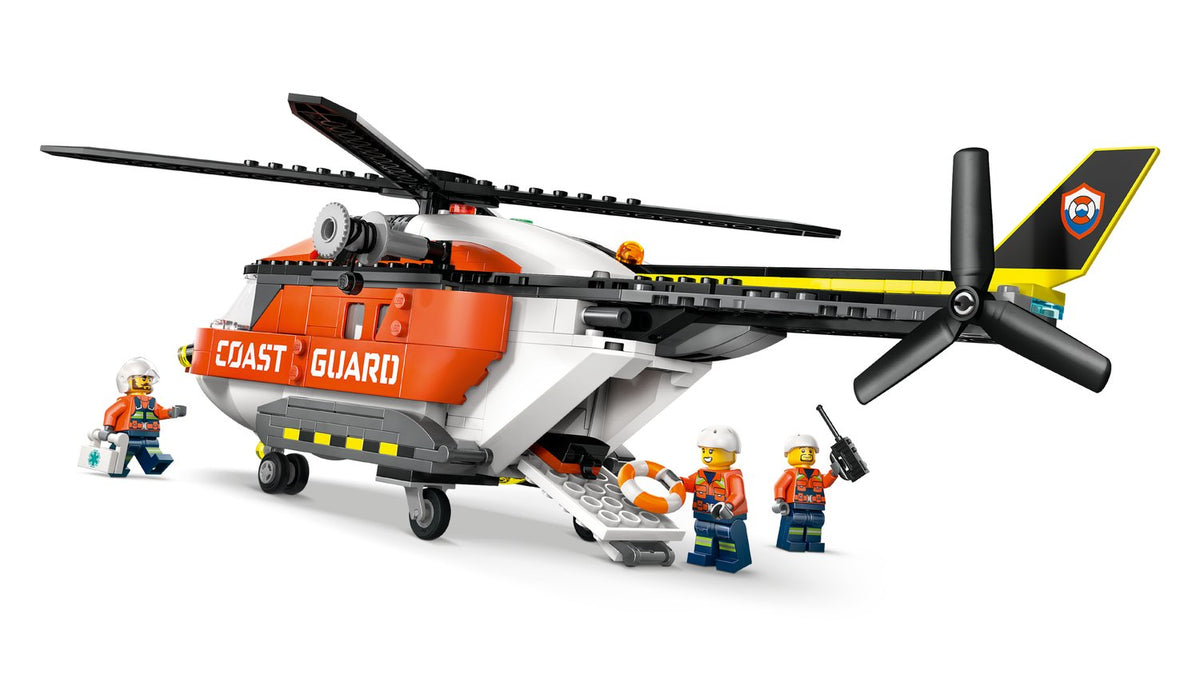 LEGO City Sahil Güvenlik Helikopteri (60503) - 551 Parça Yapım Seti, 7+ Yaş