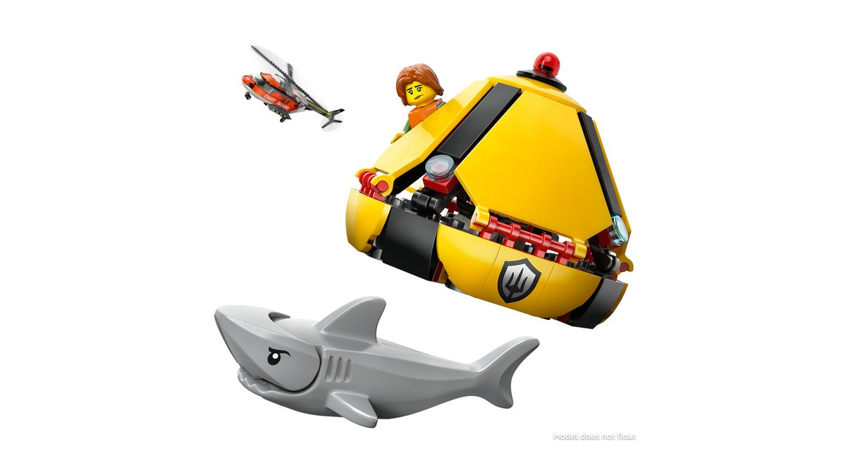 LEGO City Sahil Güvenlik Helikopteri (60503) - 551 Parça Yapım Seti, 7+ Yaş