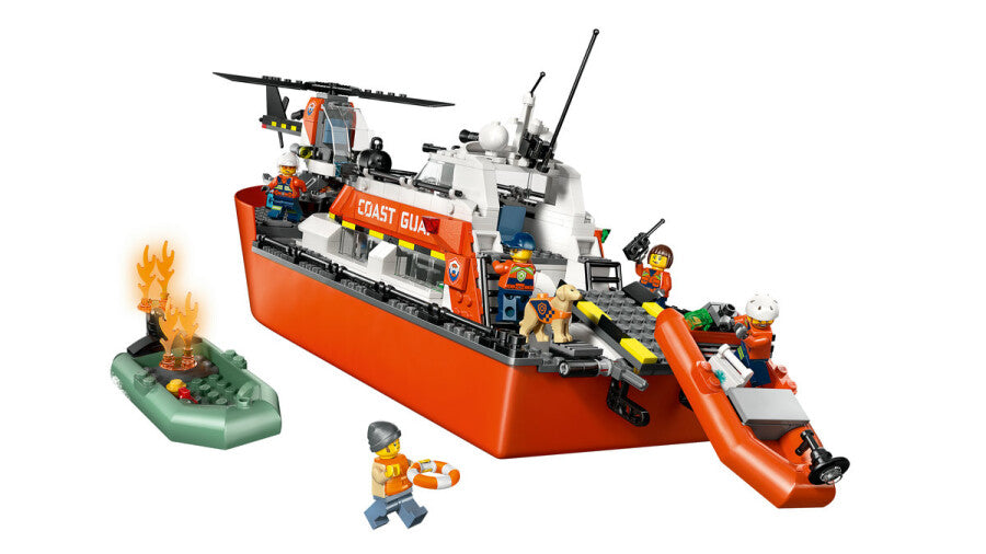 LEGO City 60504 Sahil Güvenlik Kurtarma Botu ve Helikopteri — görsel 5