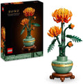 LEGO Icons Krizantem Yapım Seti 10368 - 278 Parça Dekoratif Çiçek Modeli, 18+ Yaş