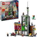 LEGO Marvel Örümcek Adam, Oscorp'a Karşı 76324 - 808 Parça Yapım Seti, 8 Minifigür (10+ Yaş)