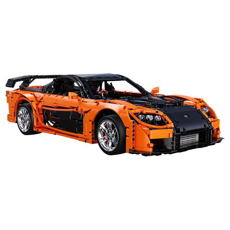 CaDA Mazda RX-7 1:8 Ölçek Uzaktan Kumandalı Yapım Seti - 3305 Parça (C61502W)