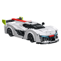 CaDA Pininfarina-H2 Speed RC Yapı Bloğu Model Araba - 296 Parça, 1:20 Ölçek (C51090W)