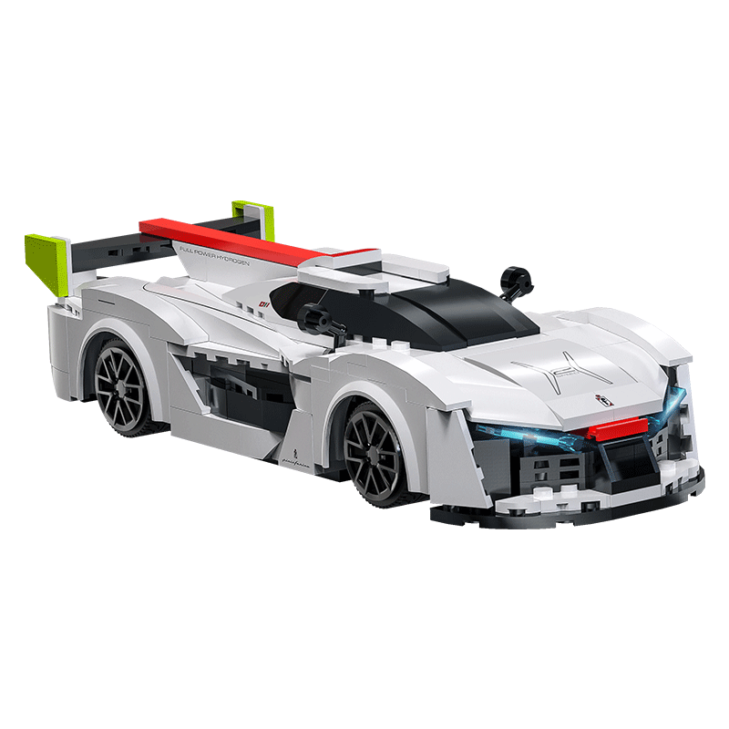 CaDA Pininfarina-H2 Speed RC Yapı Bloğu Model Araba - 296 Parça, 1:20 Ölçek (C51090W)