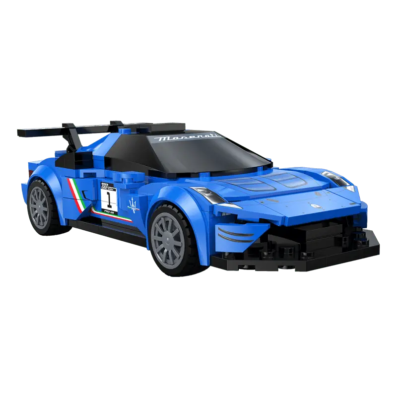 CaDA Maserati MC20 GT2 1:24 Ölçek 240 Parça Mini Yapı Bloğu Model Araba