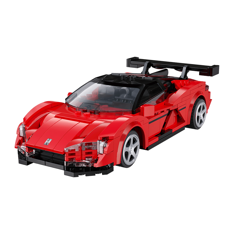 CaDA C51099W BYD Yangwang U9 299 Parça 1:20 Ölçek Uzaktan Kumandalı Yapı Bloğu Model Araba