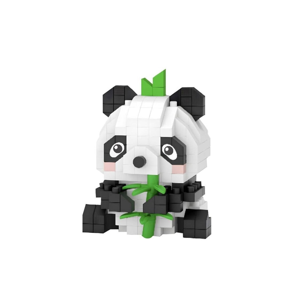LOZ Panda 170 Parça Mini Yapı Blokları Seti - Mini Poşet Ambalaj