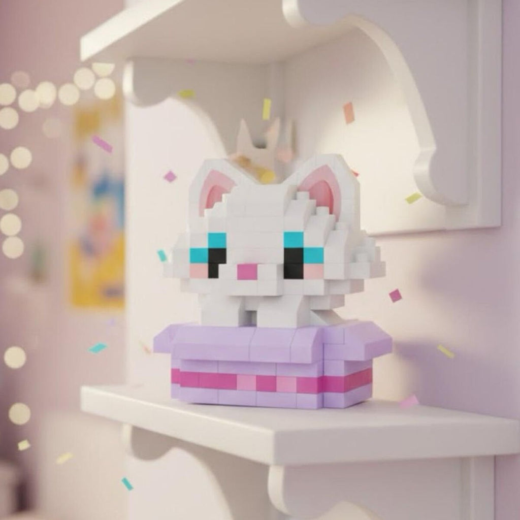 LOZ Kedi Mikro Yapı Bloğu Seti - 170 Parça Mini Blok Figür (LZ-8641)