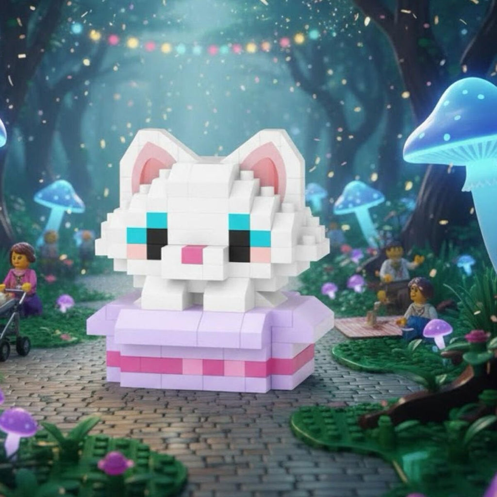 LOZ Kedi Mikro Yapı Bloğu Seti - 170 Parça Mini Blok Figür (LZ-8641)