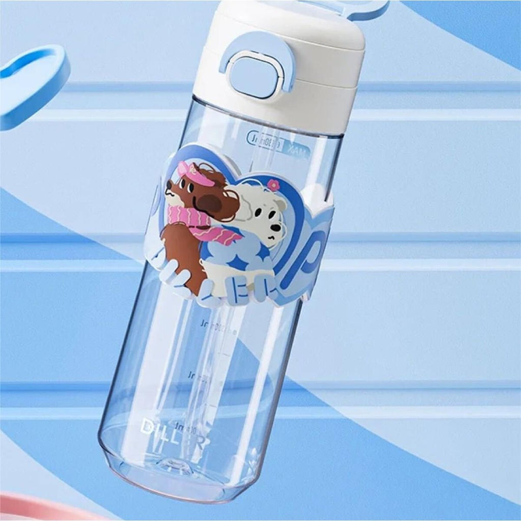 Diller D2540 700 ml Boyun Askılı Tritan Su Matarası - BPA İçermez, Sızdırmaz Kapak