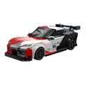 CaDA C55041W Toyota GR Supra GT4 1:24 Ölçek 324 Parça Yapı Bloğu Model Araba - Resmi Lisanslı