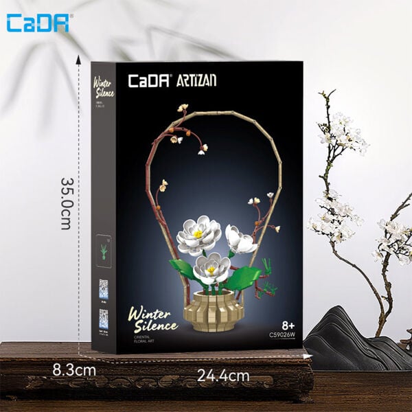 CaDA Çiçek Sanatı Kış Temalı Yapı Bloğu - Görsel 2