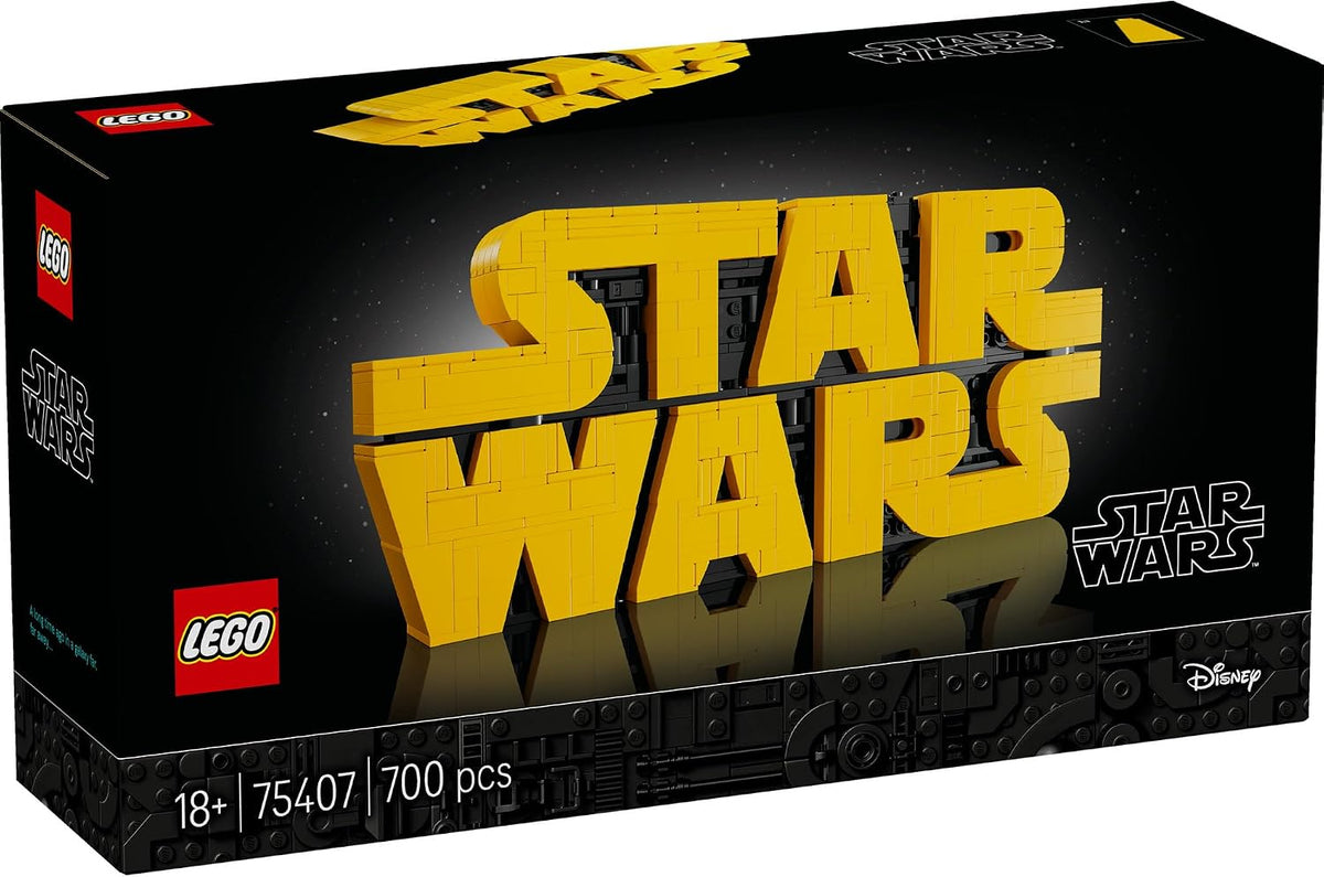 LEGO Star Wars Parçalarla Yapılan Star Wars Logosu 75407 – 700 Parça Yetişkin Yapım Seti