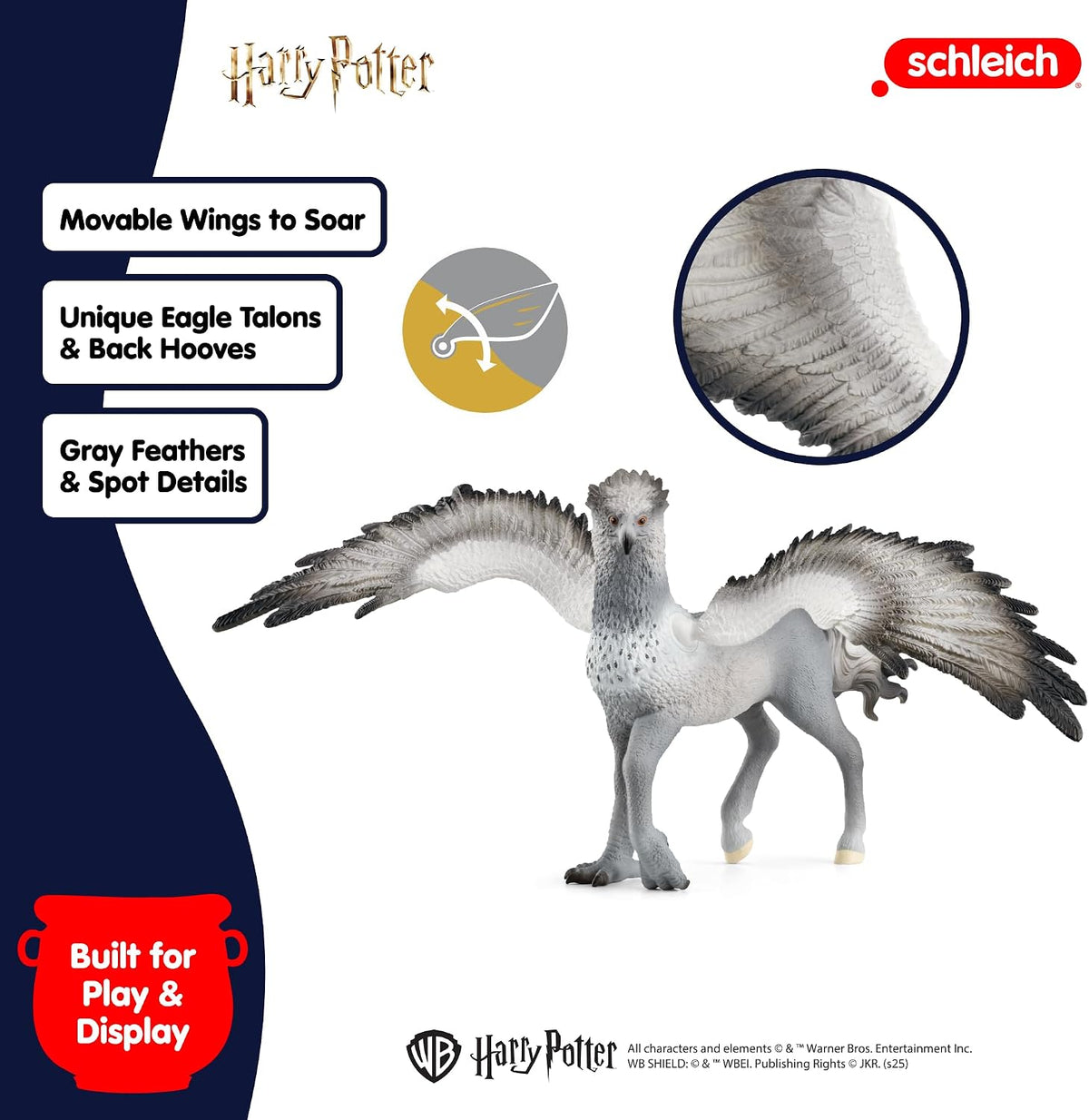 Schleich Buckbeak Figürü - Harry Potter Wizarding World Hippogriff Sergilik Figürü 13988