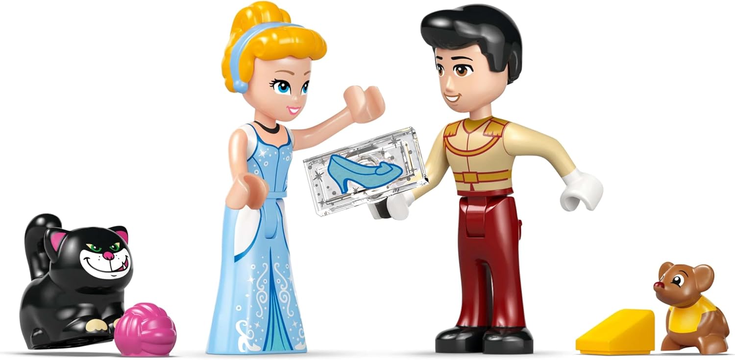 LEGO Disney Princess Sindirella'nın Şatosu ve At Arabası 43275 - 596 Parça Yapım Seti (+6 Yaş)