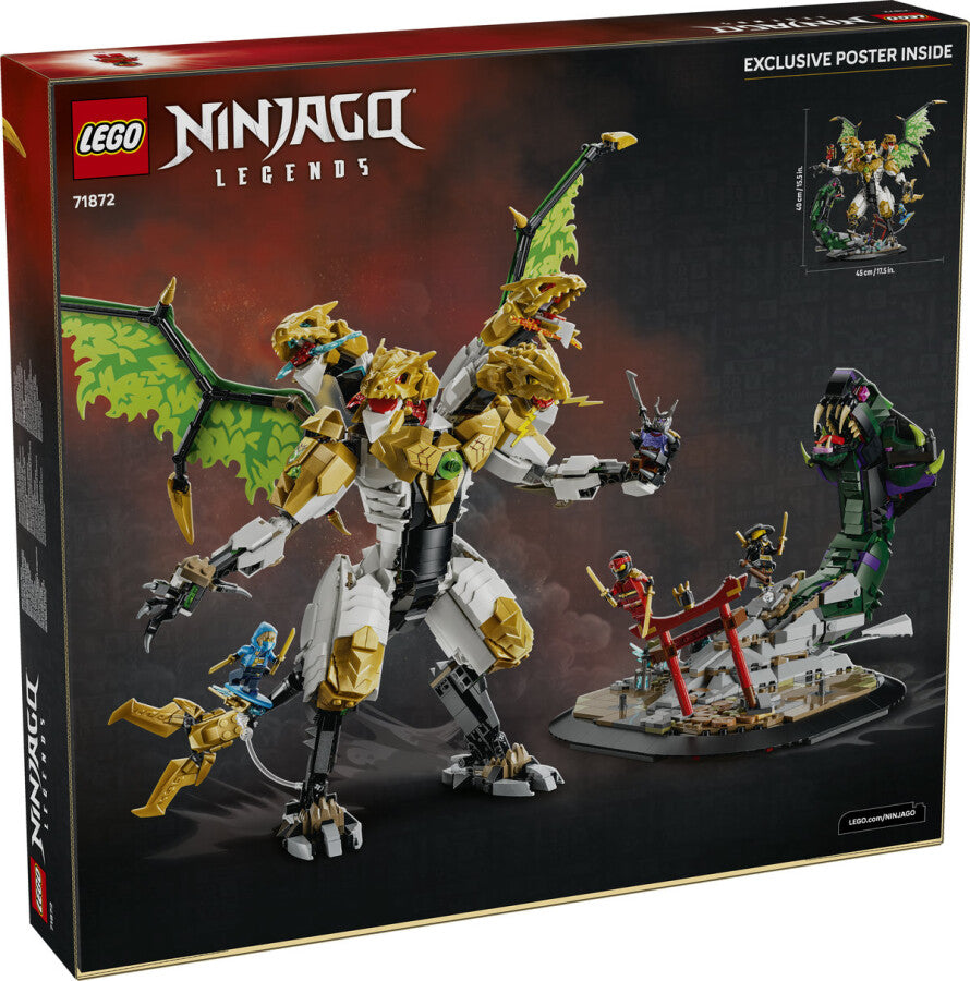 LEGO NINJAGO Ultra Ejderha Savaşı 71872 - 2178 Parça Yapım Seti