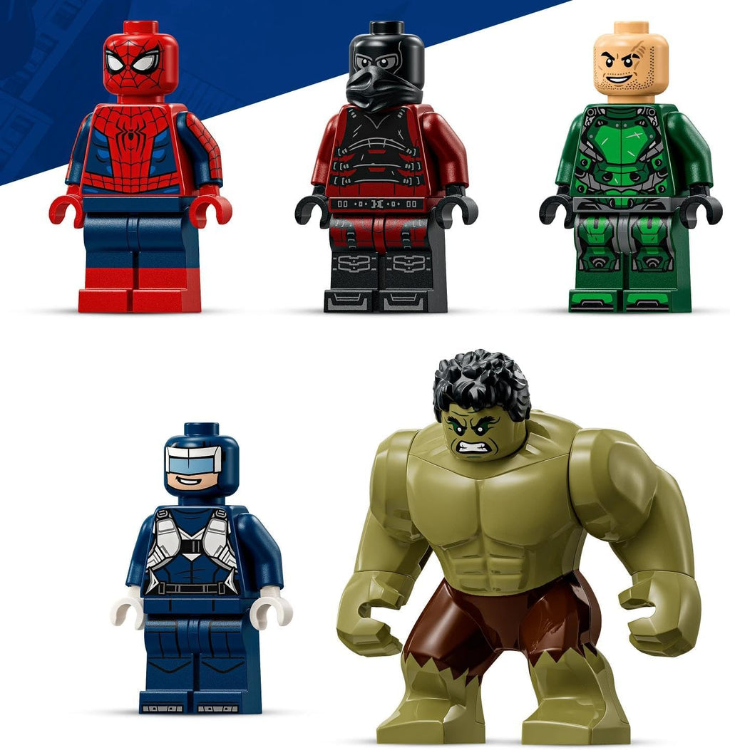 LEGO Marvel Örümcek Adam ve Hulk'ın Destansı Çarpışması 76350 - 534 Parça Yapım Seti (8+ Yaş)