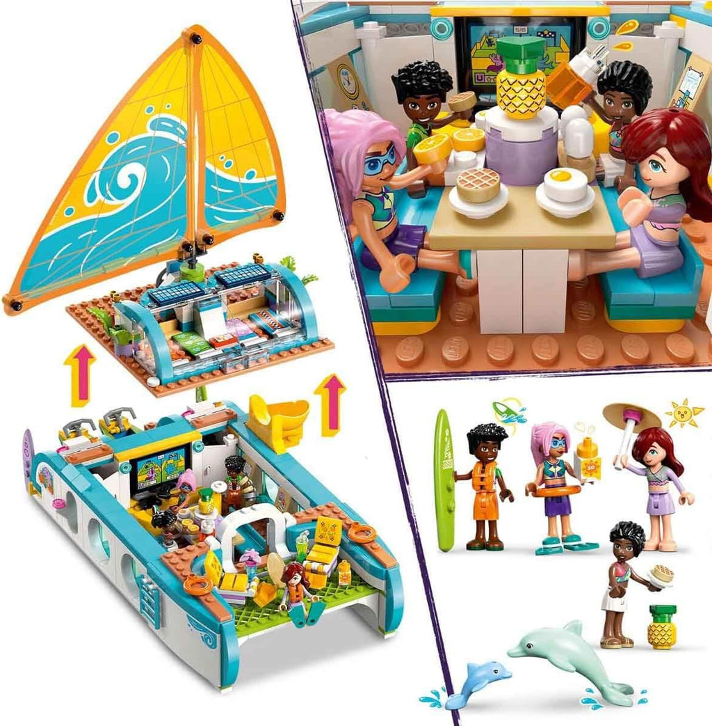 LEGO Friends Gezi Teknesi Macerası 42664 - 685 Parça Yapım Seti (8+ Yaş)