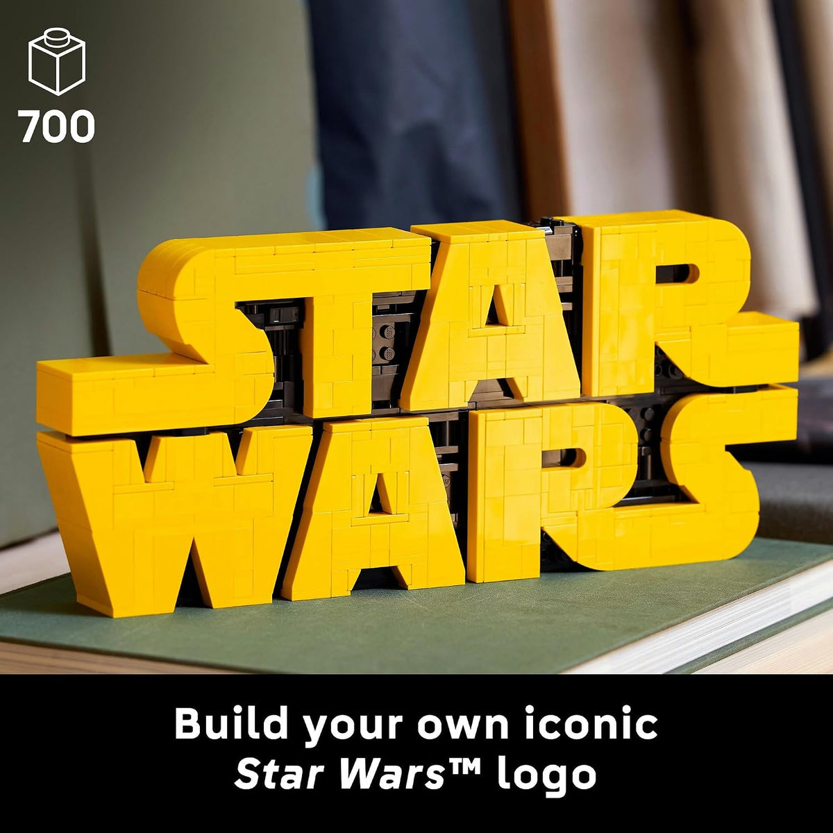 LEGO Star Wars Parçalarla Yapılan Star Wars Logosu 75407 – 700 Parça Yetişkin Yapım Seti