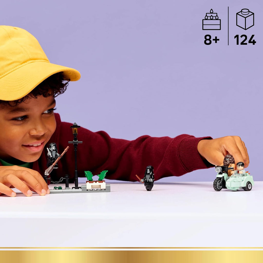 LEGO Harry Potter Hagrid ve Harry'nin Privet Drive Kaçışı 76459 - 124 Parça Yapım Seti (8+ Yaş)