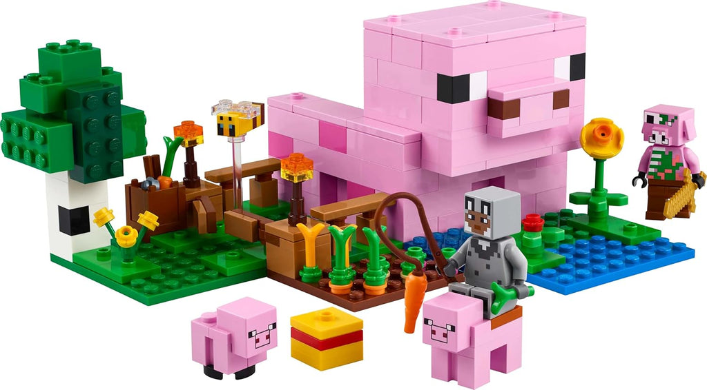 LEGO Minecraft Yavru Domuz Evi 21268 - 238 Parça Yapım Seti (7 Yaş ve Üzeri)