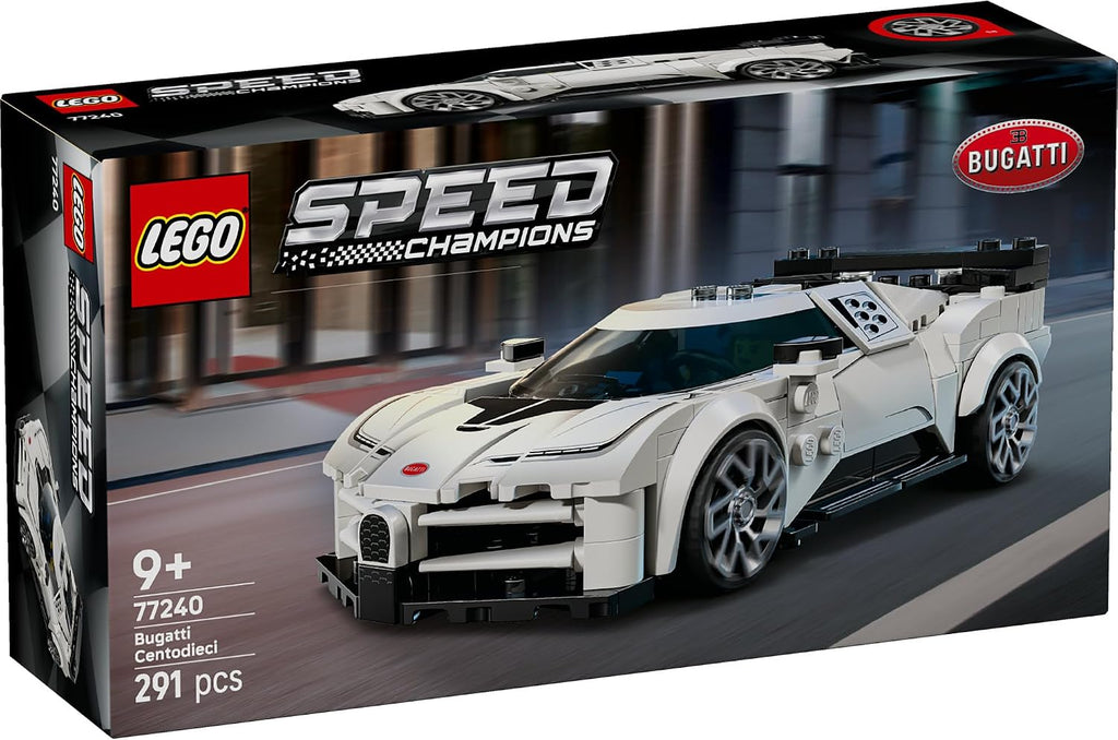 LEGO Speed Champions Bugatti Centodieci 77240 - 291 Parça Model Araba Yapım Seti (9+ Yaş)