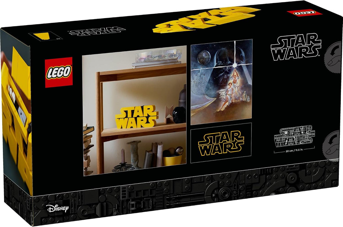 LEGO Star Wars Parçalarla Yapılan Star Wars Logosu 75407 – 700 Parça Yetişkin Yapım Seti