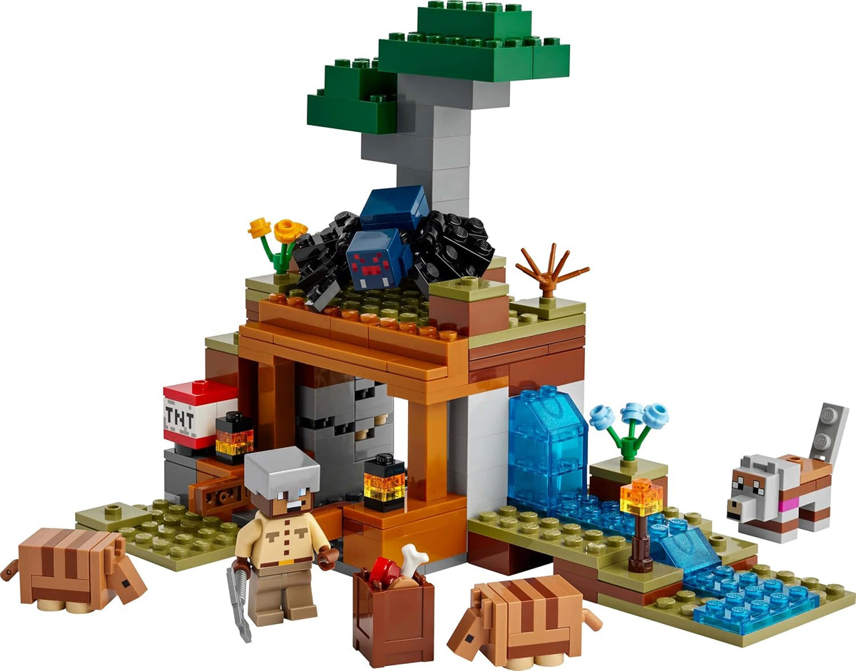 LEGO Minecraft Armadillo Maden Keşfi 21269 - 247 Parça Yapım Seti +8 Yaş