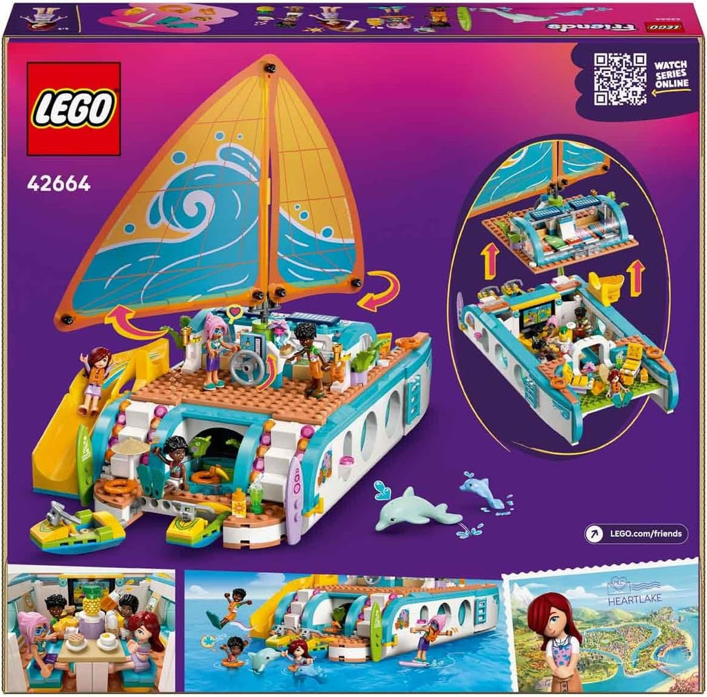 LEGO Friends Gezi Teknesi Macerası 42664 - 685 Parça Yapım Seti (8+ Yaş)