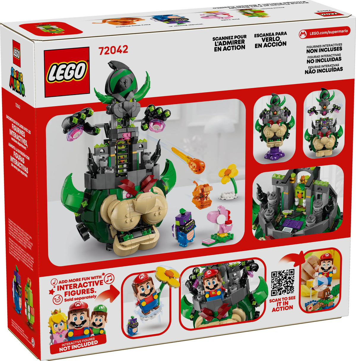 LEGO Super Mario Prince Florian ve Castle Bowser Yapım Seti - 72042 (1251 Parça, 9+ Yaş)