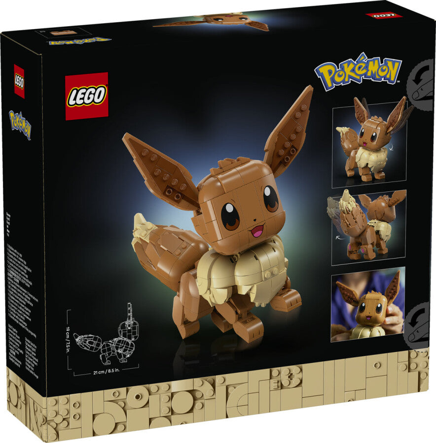 LEGO Pokémon Eevee 72151 - 587 Parça Yapım Seti